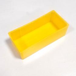 方形小底壳(60*130*40mm高)黄色