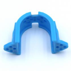 立式U型300电机固定座(蓝色)1个