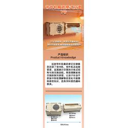 带外机箱的壁式空调1号