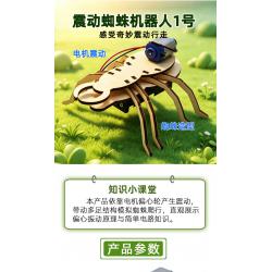 震动蜘蛛机器人1号